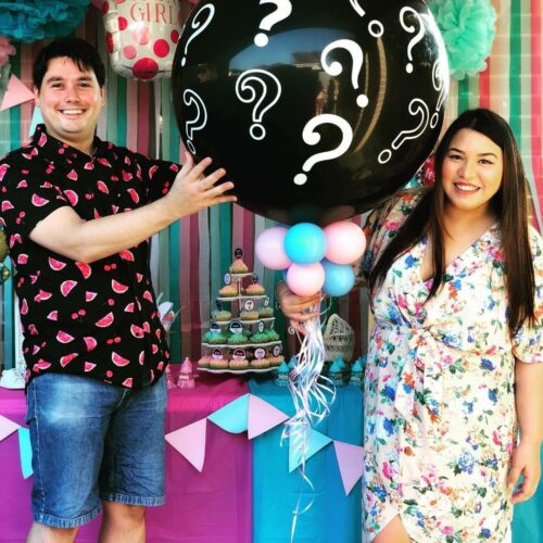 Gender reveal ballon ???