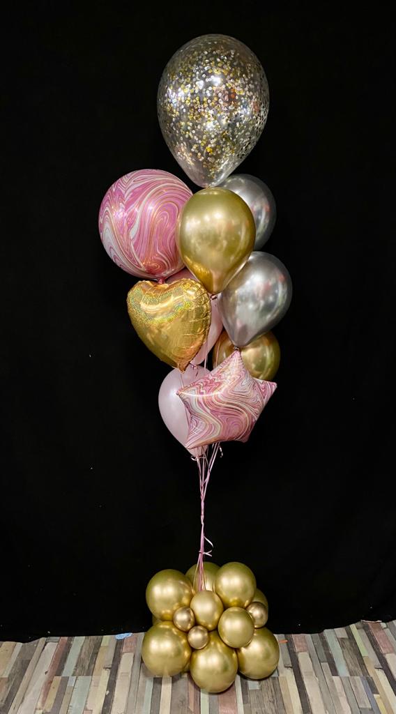 Ballonbouquet "Barcelona" (Aanbieding)