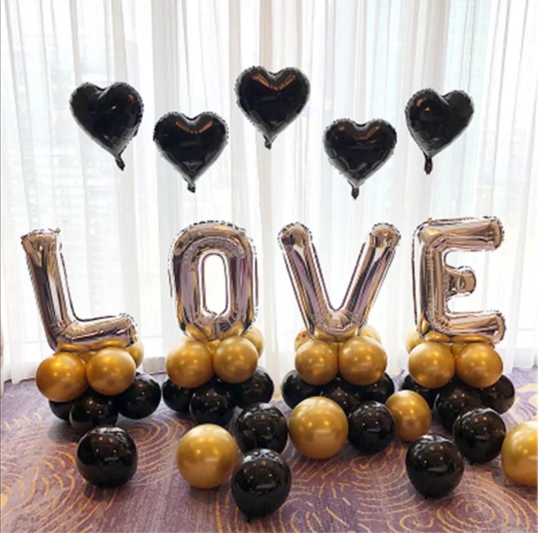 LOVE ballon showdecoratie - Afbeelding 5