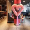 Ballonhart op standaard