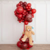 Luchtballon met beer Love Merlot-Imperial-Rood