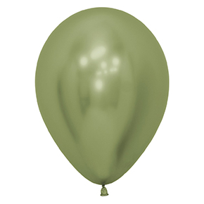 Boeket van 7 Luxe chrome/reflex helium ballonnen. - Afbeelding 9