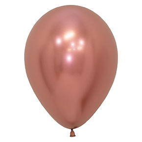 Boeket van 7 Luxe chrome/reflex helium ballonnen. - Afbeelding 7