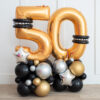 Cijfer decoratie Goud luxe