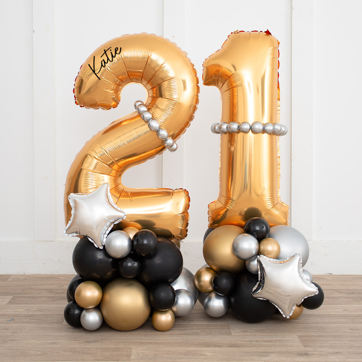 Cijfer decoratie Goud Glamz - Afbeelding 2